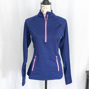Baleaf Pullover Jacket Half Zip Running Long Sleeve Shirt Womens Size Medium